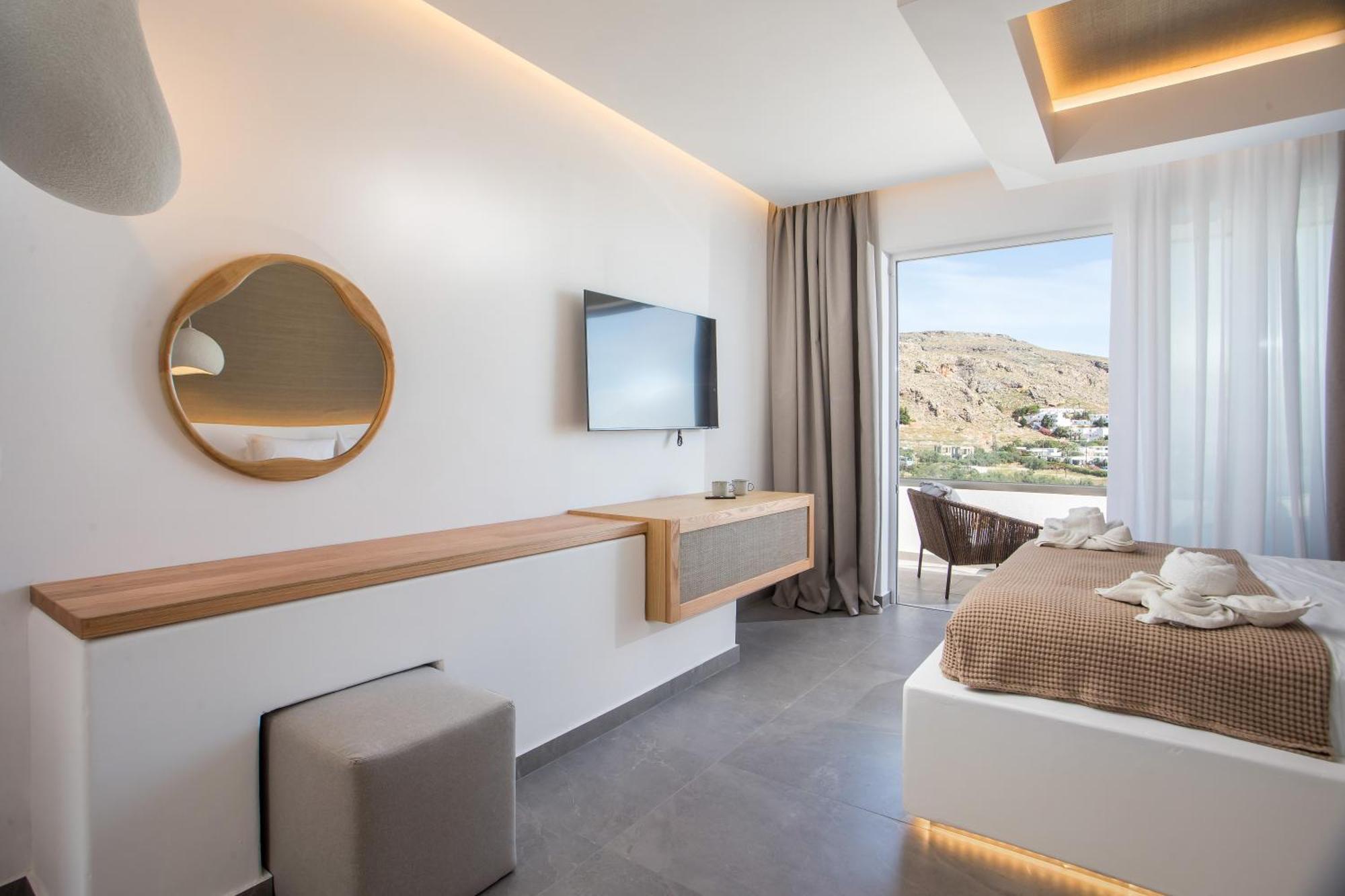 Lambis Studios & Apartments Líndos Екстериор снимка