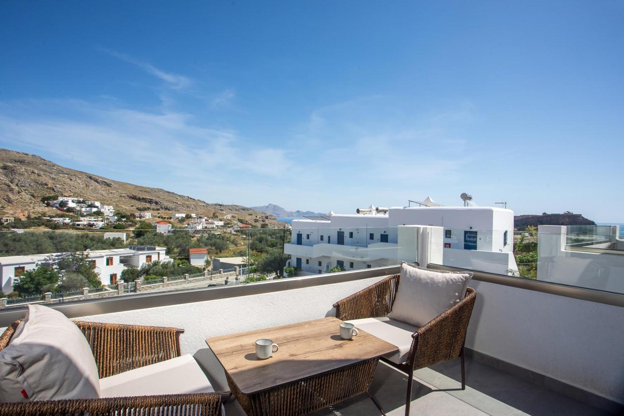 Lambis Studios & Apartments Líndos Екстериор снимка
